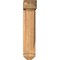 Ekena Millwork Traditional Arts and Crafts Smooth Bracket w/ Offset Brace, Western Red Cedar, 5 1/2"W x 14"D x 26"H BKT0604X14X26TRA03SWR - alternate 4